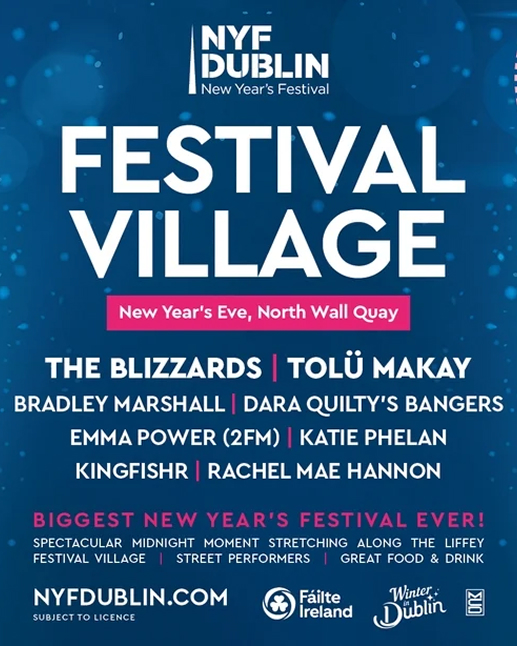 festival village infographic